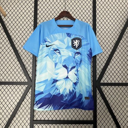 Mens Netherlands 2024 Special Edition Blue Jersey