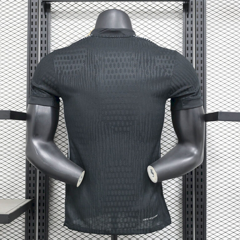 Mens Netherlands 2025 black player Jersey