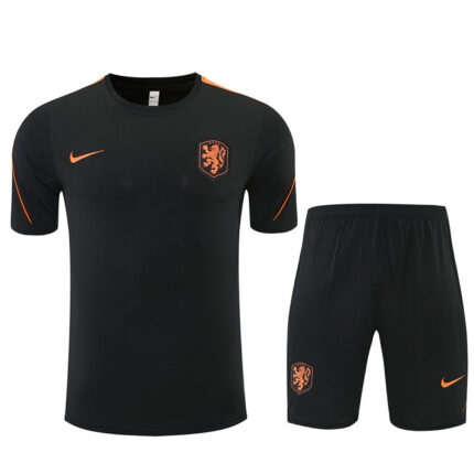 Mens Netherlands 2026 World Cup Black Training Jersey