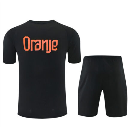 Mens Netherlands 2026 World Cup Black Training Jersey