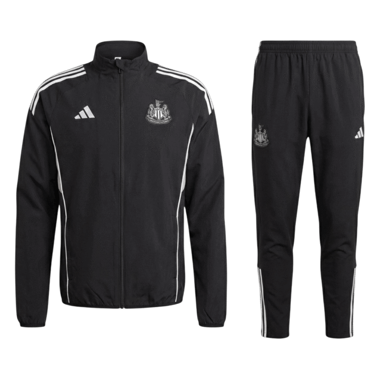 Mens Newcastle United 2025/26 Black Tracksuit