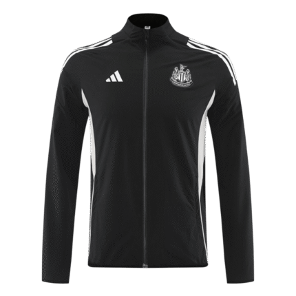 Mens Newcastle United 2025/26 Windbreaker Black Jacket