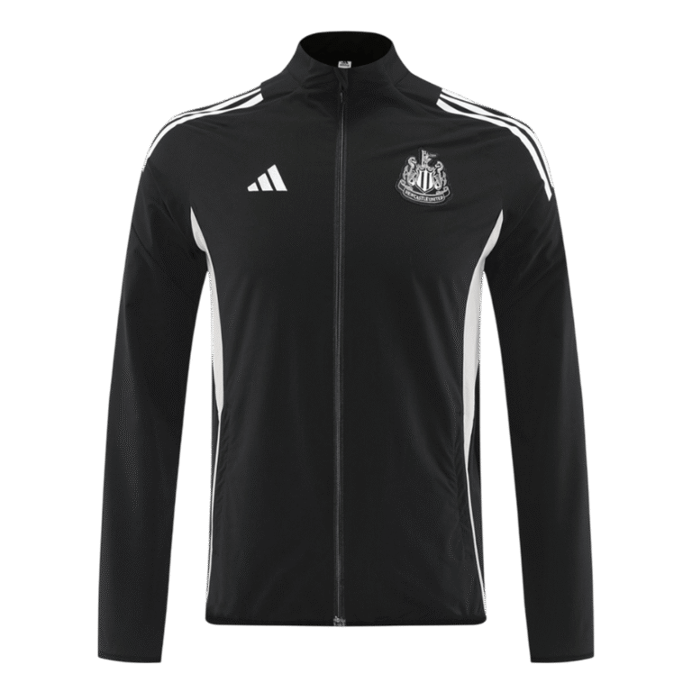 Mens Newcastle United 2025/26 Windbreaker Black Jacket