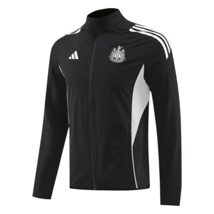 Mens Newcastle United 2025/26 Windbreaker Black Jacket