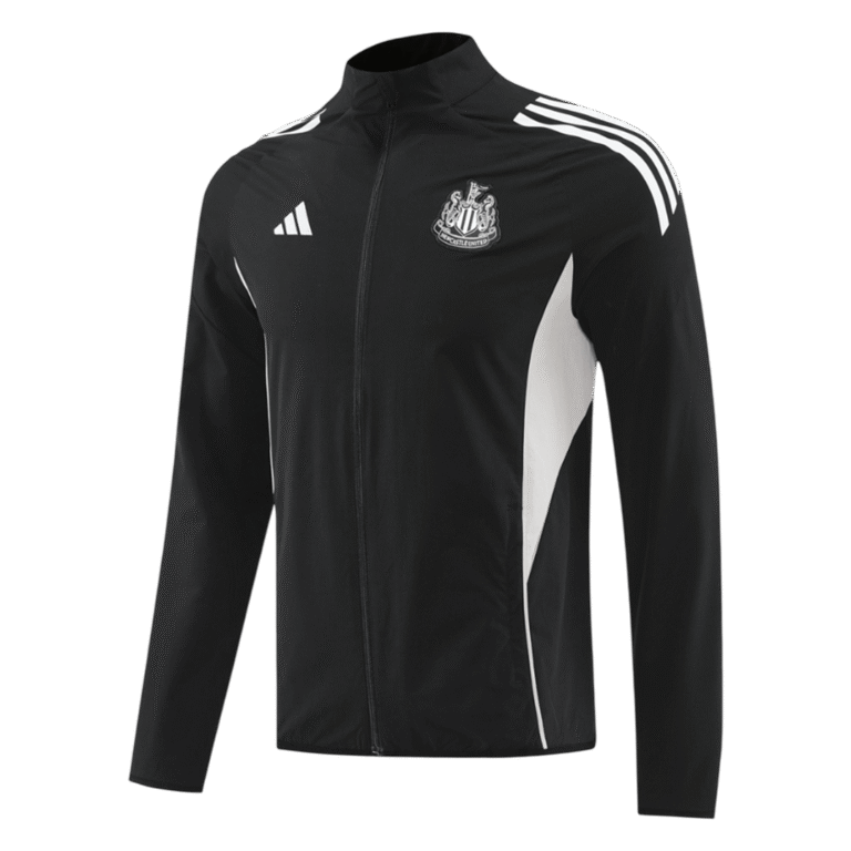 Mens Newcastle United 2025/26 Windbreaker Black Jacket