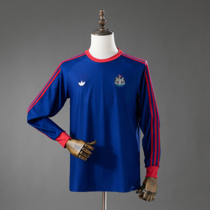 Mens Newcastle United Terrace Icons T- Blue Long Sleeve Jersey