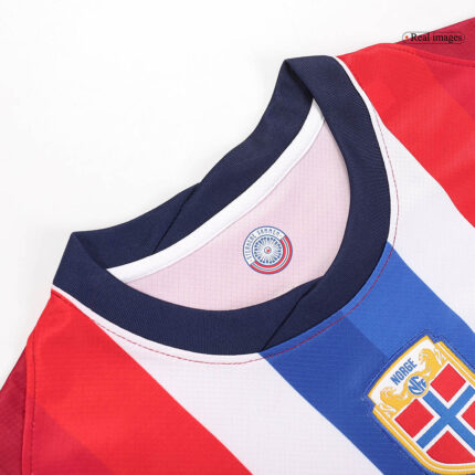 Mens Norway Retro Home Jersey – Haaland 9
