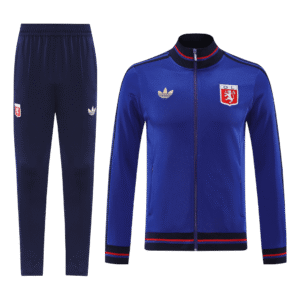 Mens Olympique Lyonnais 2025/26 Blue Tracksuit
