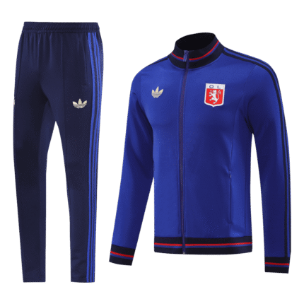 Mens Olympique Lyonnais 2025/26 Blue Tracksuit
