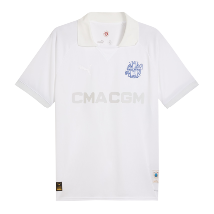 Mens Olympique Marseille 2024/25 125th Anniversary Jersey