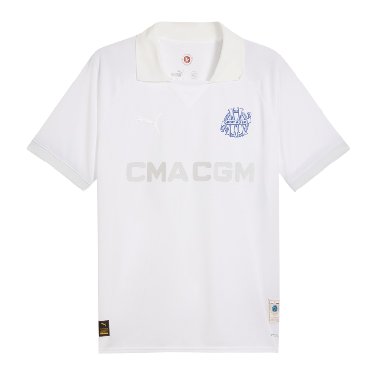 Mens Olympique Marseille 2024/25 125th Anniversary Jersey