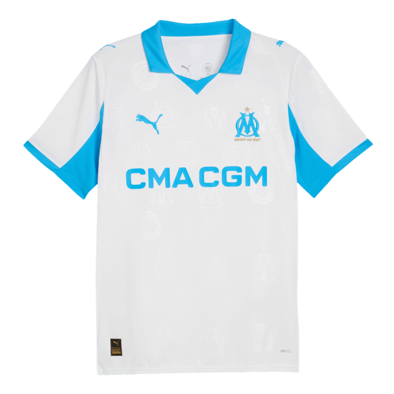 Mens Olympique Marseille 2025/26 Home Jersey – Rabiot 25