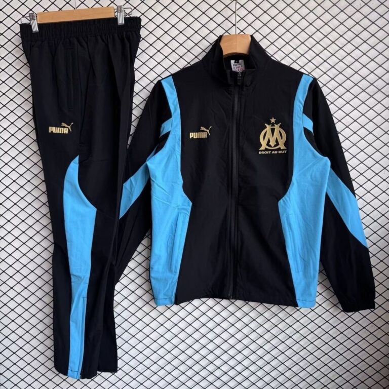 Mens Olympique Marseille 2025/26 Windbreaker Jackets With Jacket