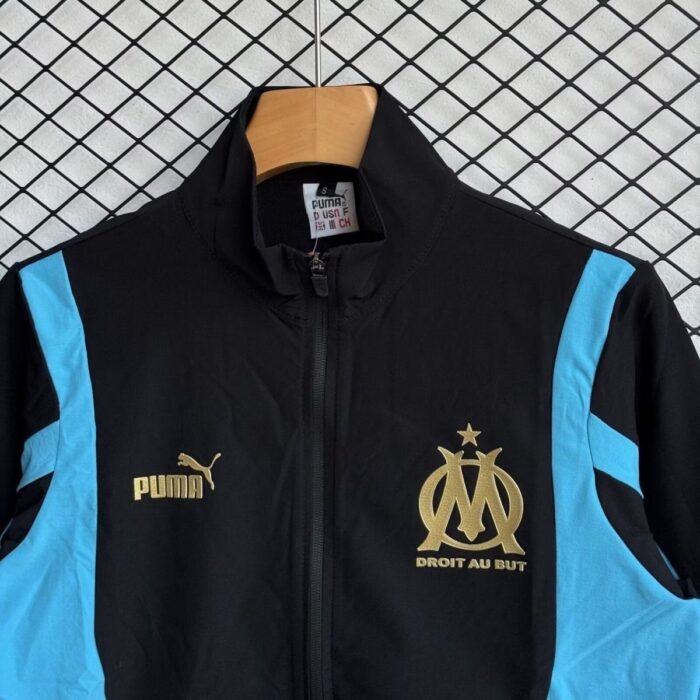 Mens Olympique Marseille 2025/26 Windbreaker Jackets With Jacket