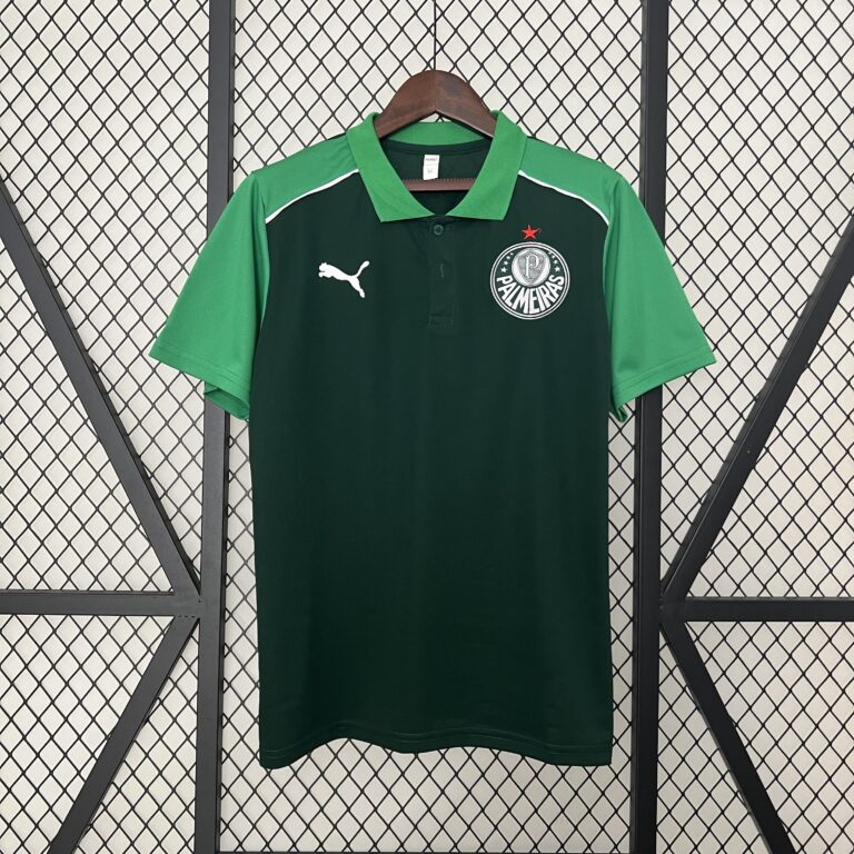 Mens Palmeiras 2024/25 green Polo