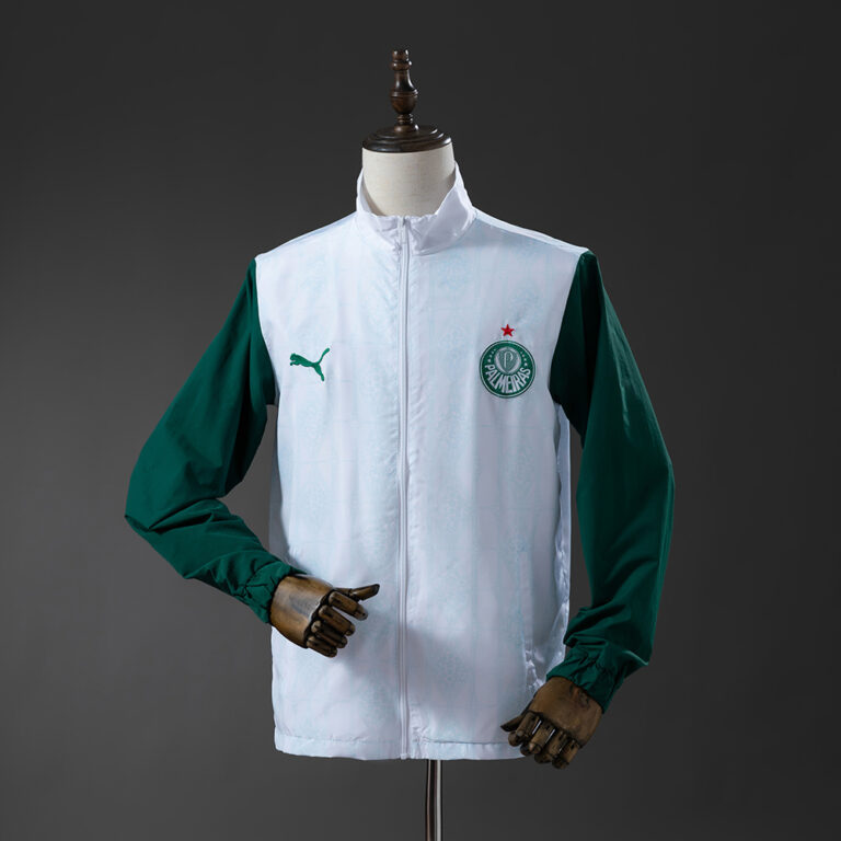 Mens Palmeiras 2025/26 White Windbreaker Jacket