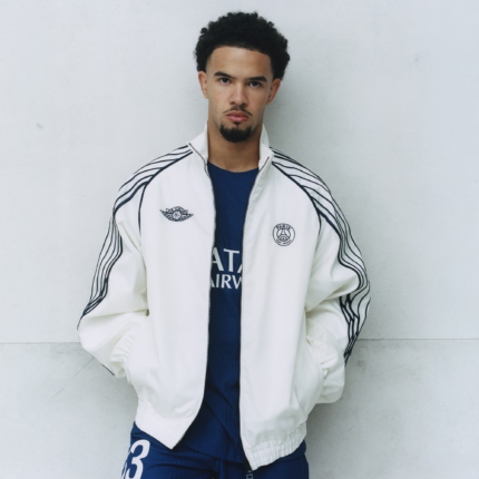 Mens Paris FC 2024/25 Windbreaker White Jacket