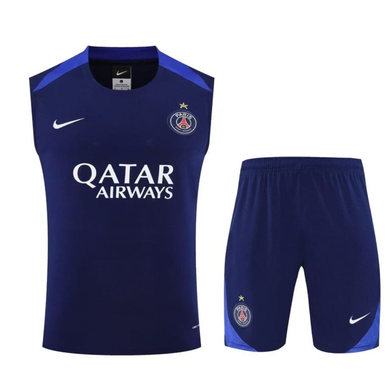 Mens Paris FC 2025/26 Blue Training Vest