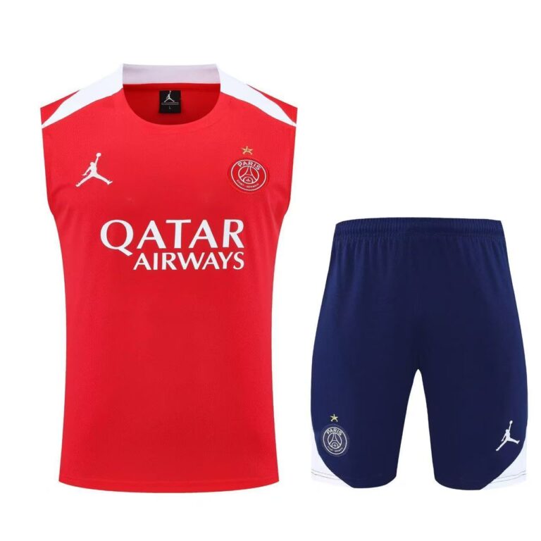Mens Paris FC 2025/26 Red Training Vest