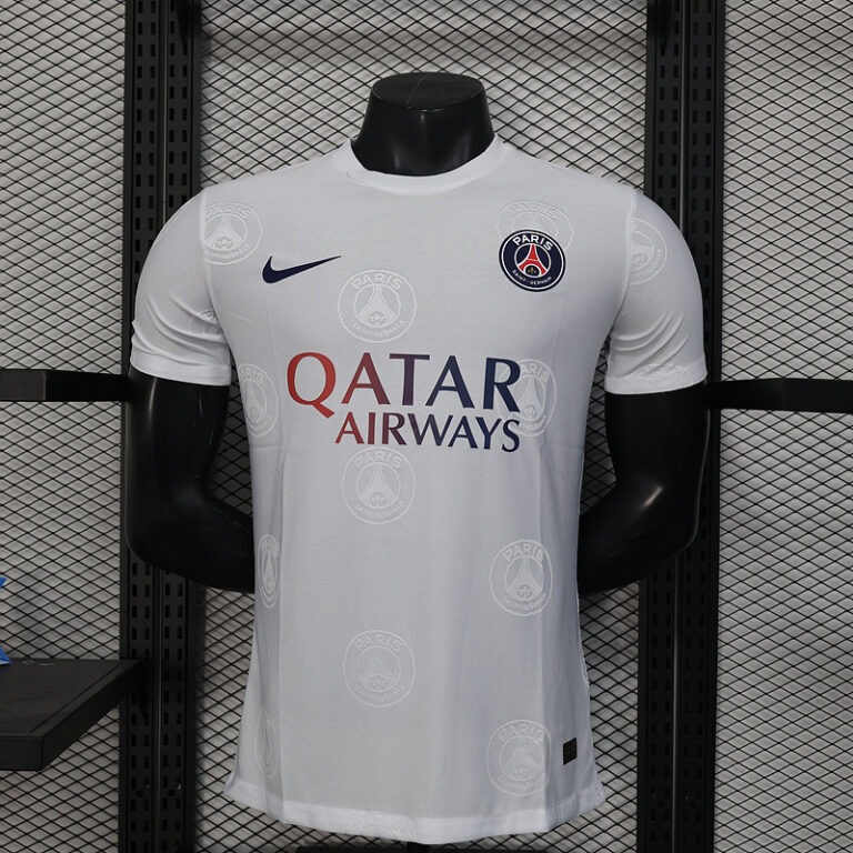 Mens Paris FC 2025/26 white special Jersey Player Version