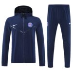 Mens Paris FC 2026/27 Windbreaker Suit Blue Jacket