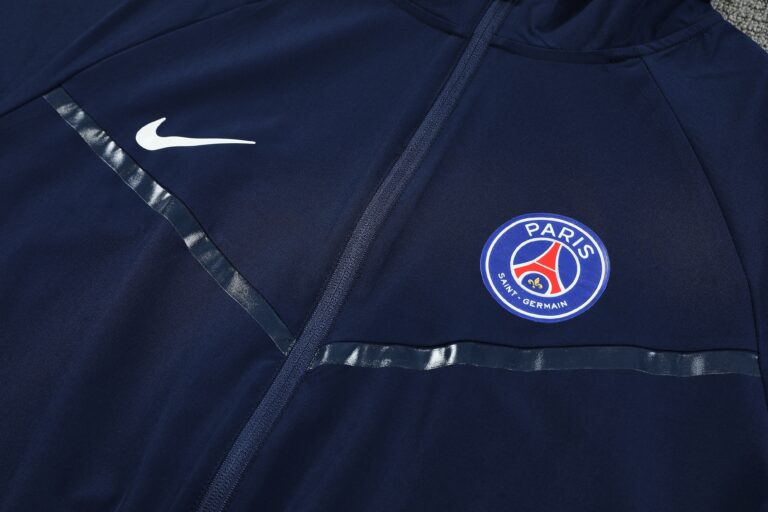 Mens Paris FC 2026/27 Windbreaker Suit Blue Jacket