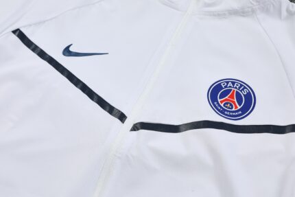 Mens Paris FC 2026/27 Windbreaker Suit White Jacket