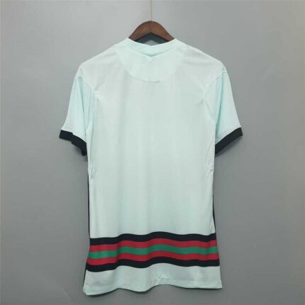 Mens Portugal 2020 Away white Retro Style Jersey