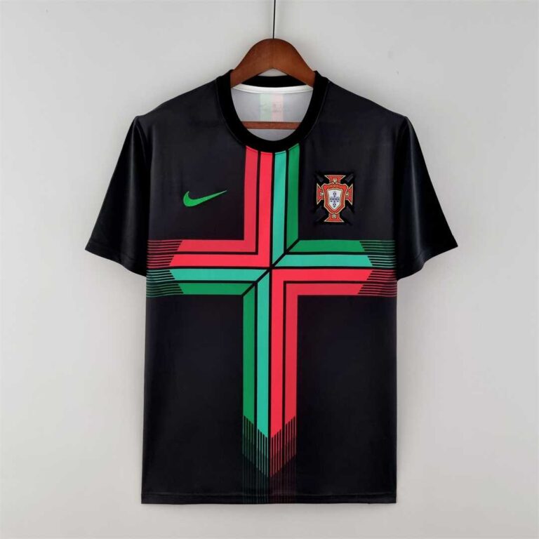 Mens Portugal 2022 World Cup World Cup concept black Jersey