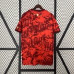 Mens Portugal 2024 Wear Red Training Jersey