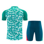 Mens Portugal 2026 World Cup Camo Green White Training Jersey