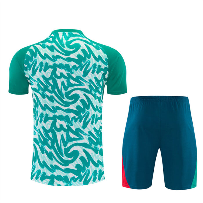 Mens Portugal 2026 World Cup Camo Green White Training Jersey