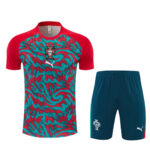 Mens Portugal 2026 World Cup Camo Red Green Training Jersey