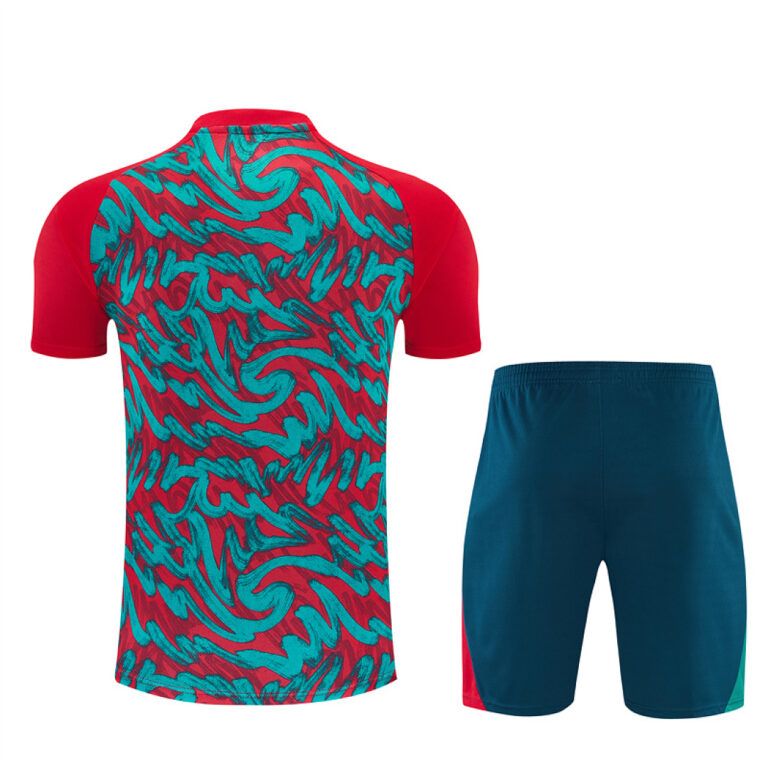 Mens Portugal 2026 World Cup Camo Red Green Training Jersey