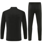 Mens Portugal 2026 World Cup Half-zip Black Tracksuit