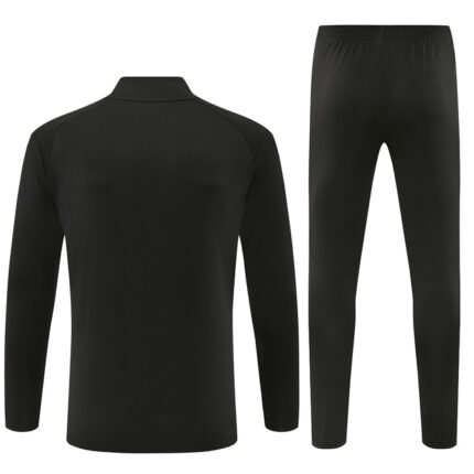 Mens Portugal 2026 World Cup Half-zip Black Tracksuit