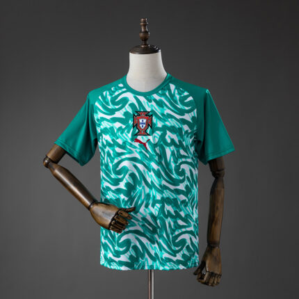 Mens Portugal 2026 World Cup Warmup – Green Training Jersey