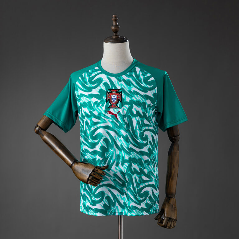 Mens Portugal 2026 World Cup Warmup – Green Training Jersey