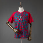 Mens Portugal 2026 World Cup Warmup – Red Training Jersey