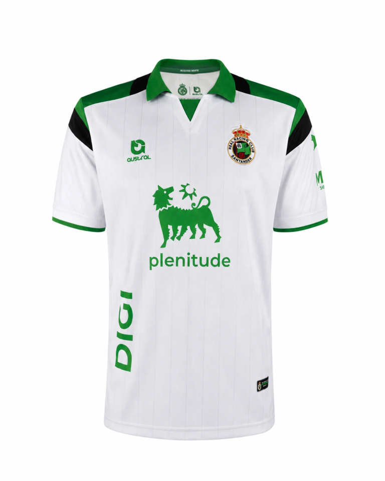 Mens Racing de Santander 2026/27 Home Jersey Player Version
