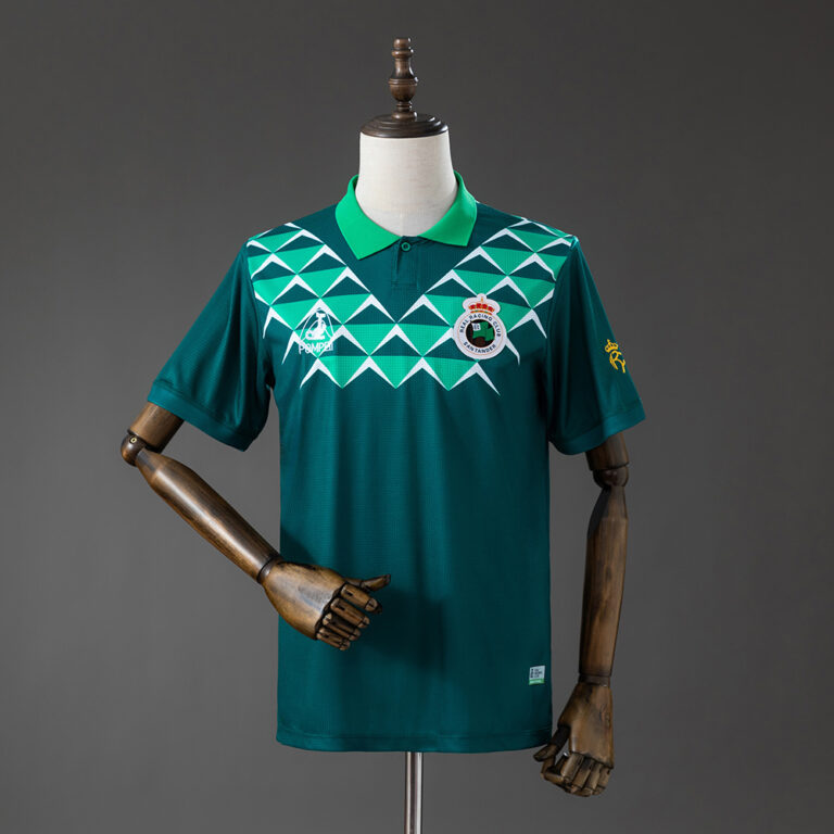 Mens Racing de Santander Goalkeeper 113th Anniversary Green Jersey