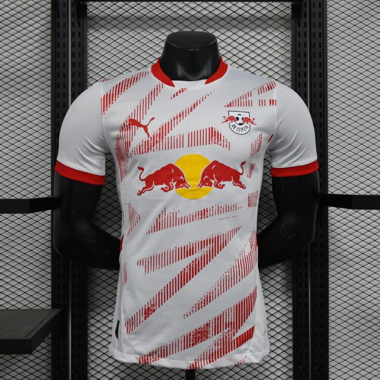 Mens RB Leipzig 2024/25 Home RB Jersey Player Version