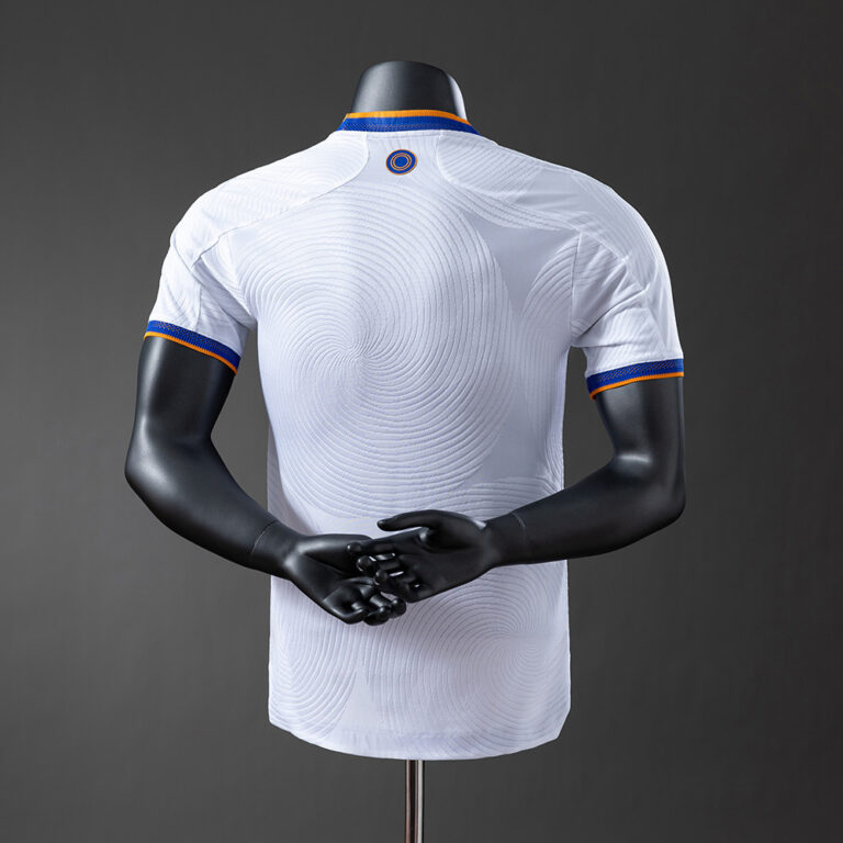 Mens Real Madrid 2021/22 Home Retro Style Jersey Player Version