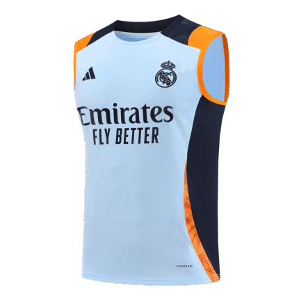 Mens Real Madrid 2024/25 Top Blue Training Vest