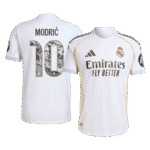 Mens Real Madrid 2025/26 Home Jersey – Modric 10 Player Version