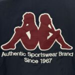 Mens Real Madrid 2025/26 Kappa OG Style Navy Windbreaker Jackets Jacket