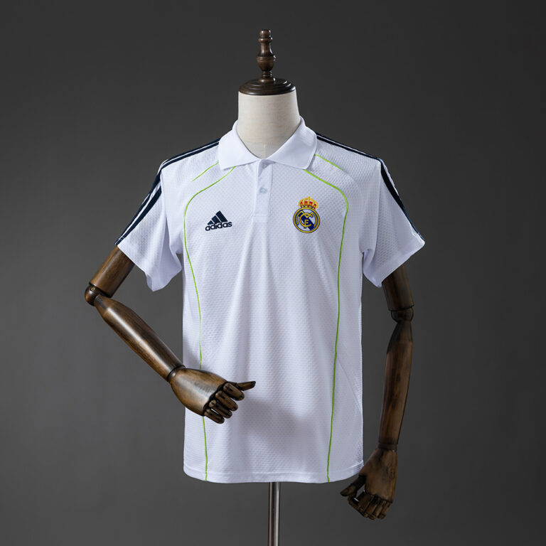 Mens Real Madrid 2025/26 White Polo