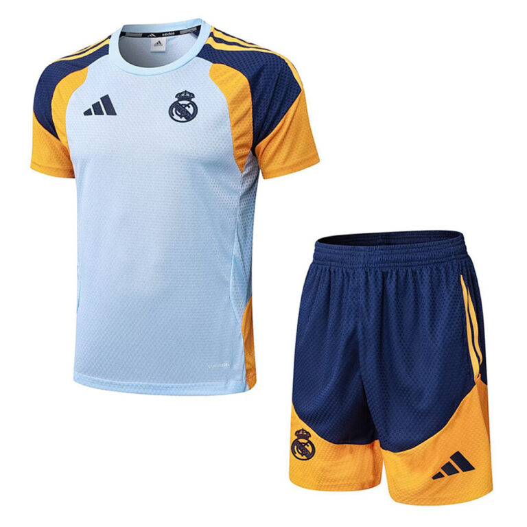 Mens Real Madrid 2025/26 White suit Training Jersey Player Version