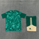 Mens Real Madrid 2026/27 Camo Green Training Jersey