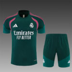 Mens Real Madrid 2026/27 Green Suit Training Jersey